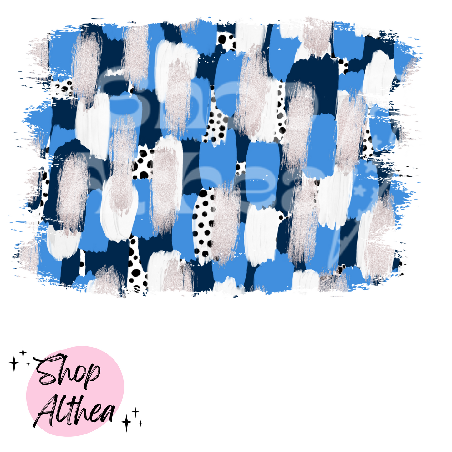 Sublimation Transfer - Team Color Brushstroke Backgrounds
