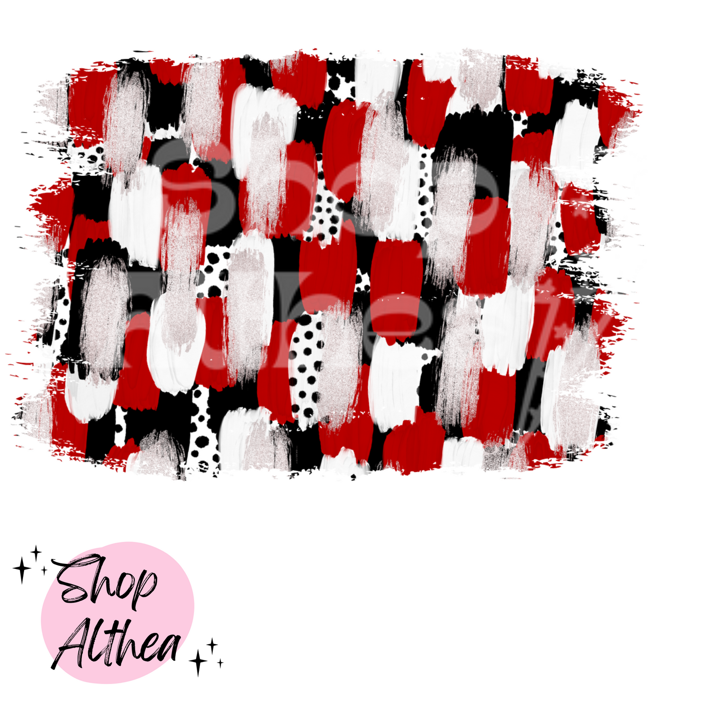 Sublimation Transfer - Team Color Brushstroke Backgrounds