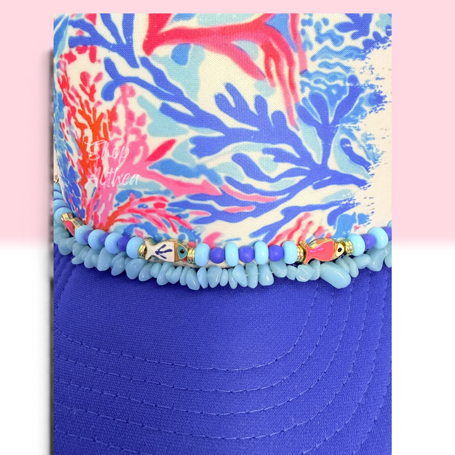 Pink & Blue Coral - Sublimation Transfer