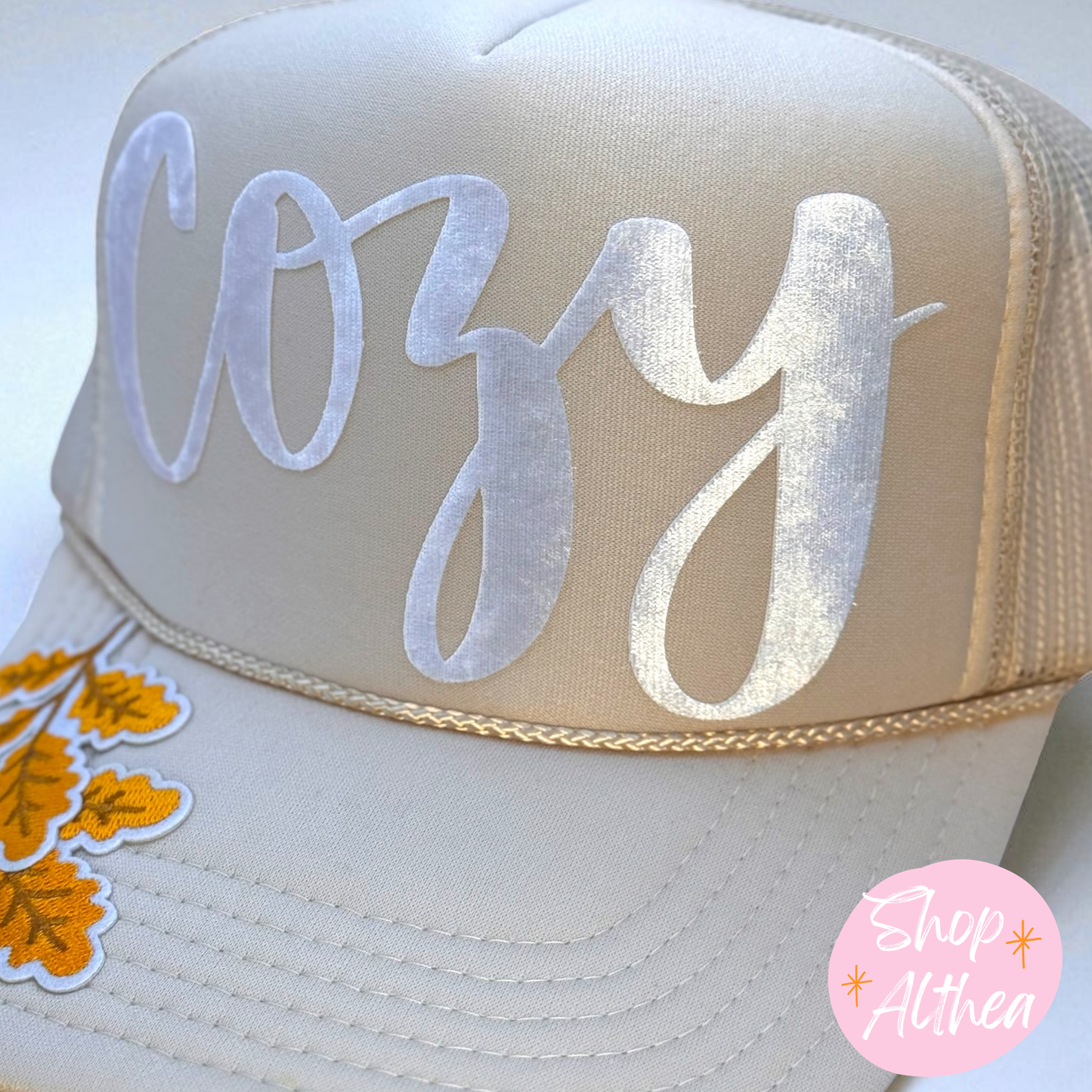 Velvet HTV Transfer - "Cozy"