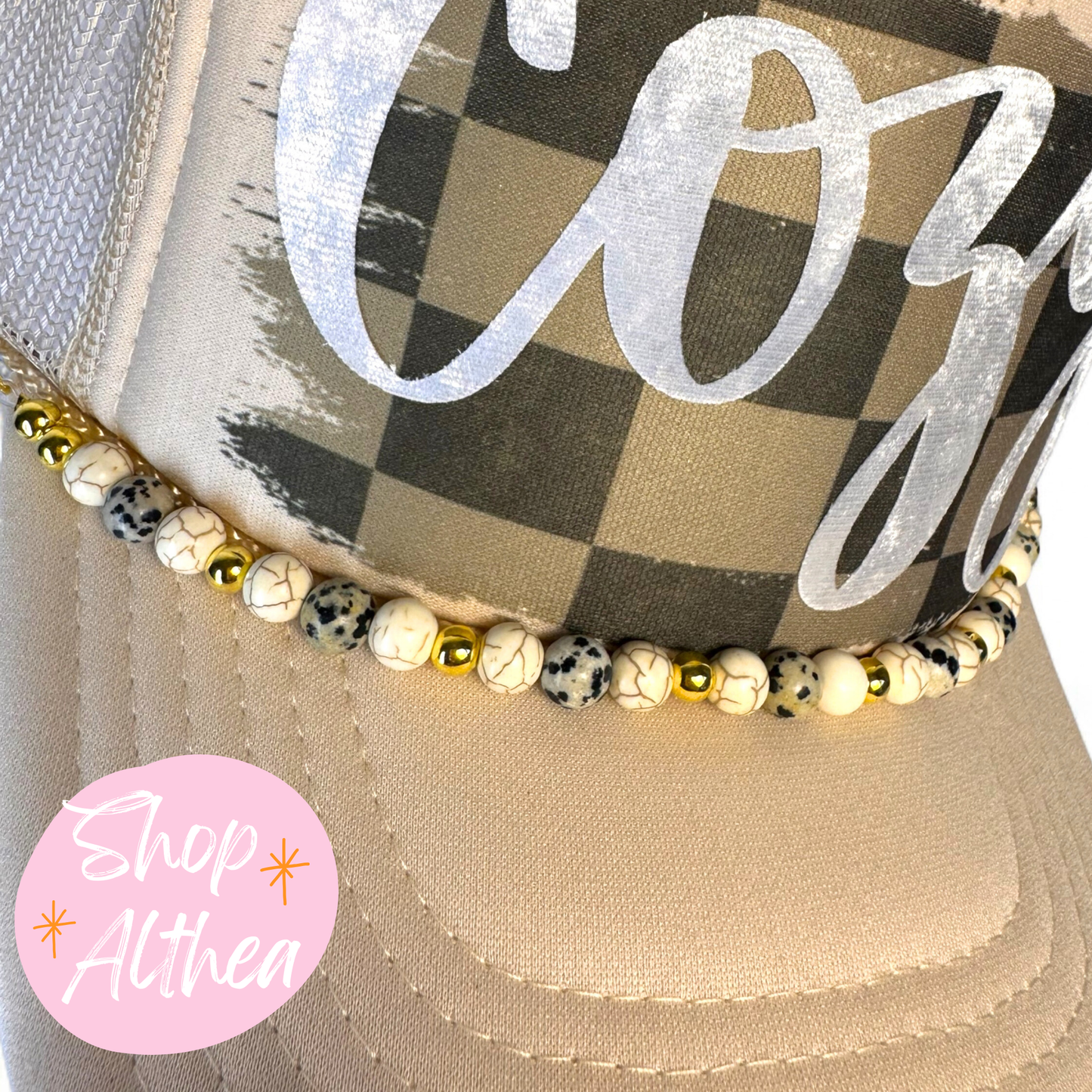 Sublimation Transfer - Brown and Tan Checkered