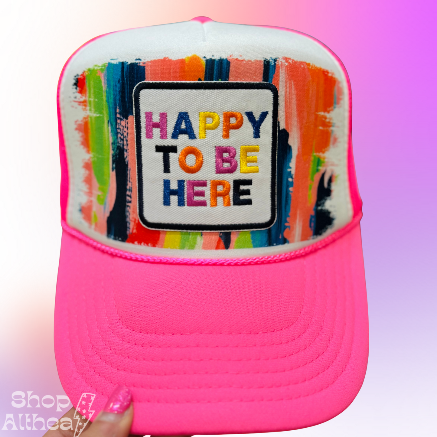 Sublimation Transfer - Multicolored Brushstroke Background