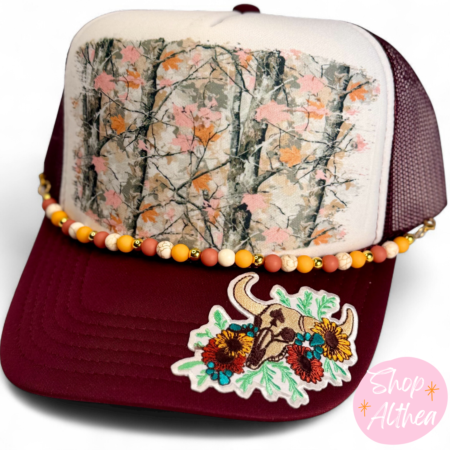 Sublimation Transfer - Pink Oak Camo