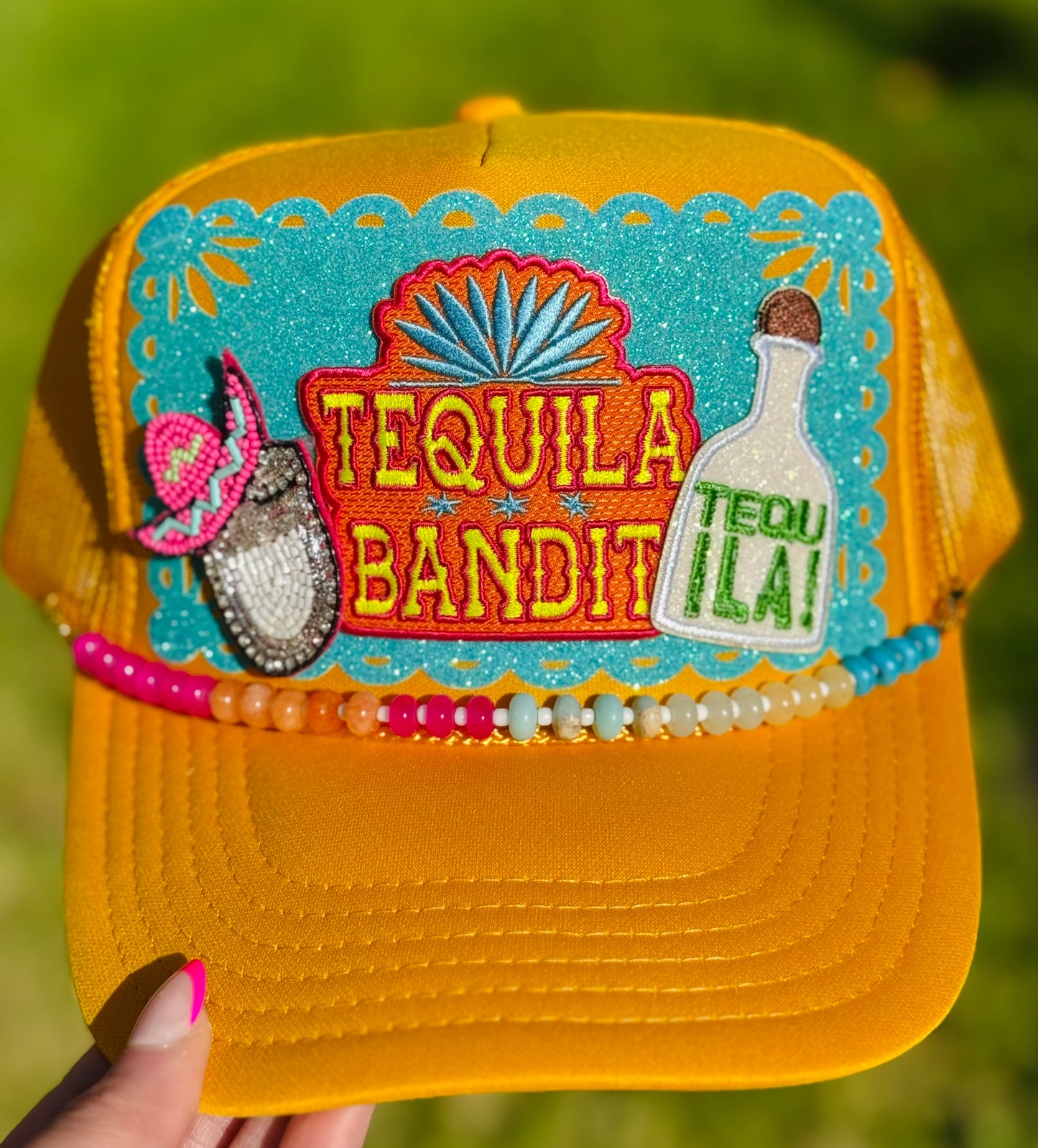 "Tequila Bandit" Golden Trucker Hat
