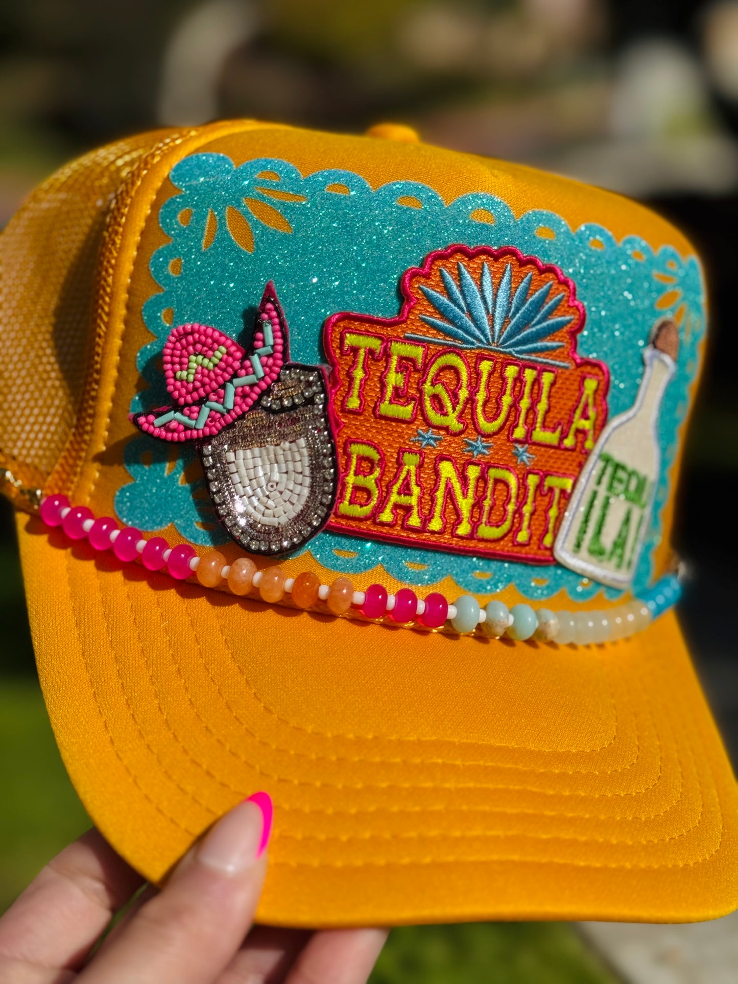 "Tequila Bandit" Golden Trucker Hat