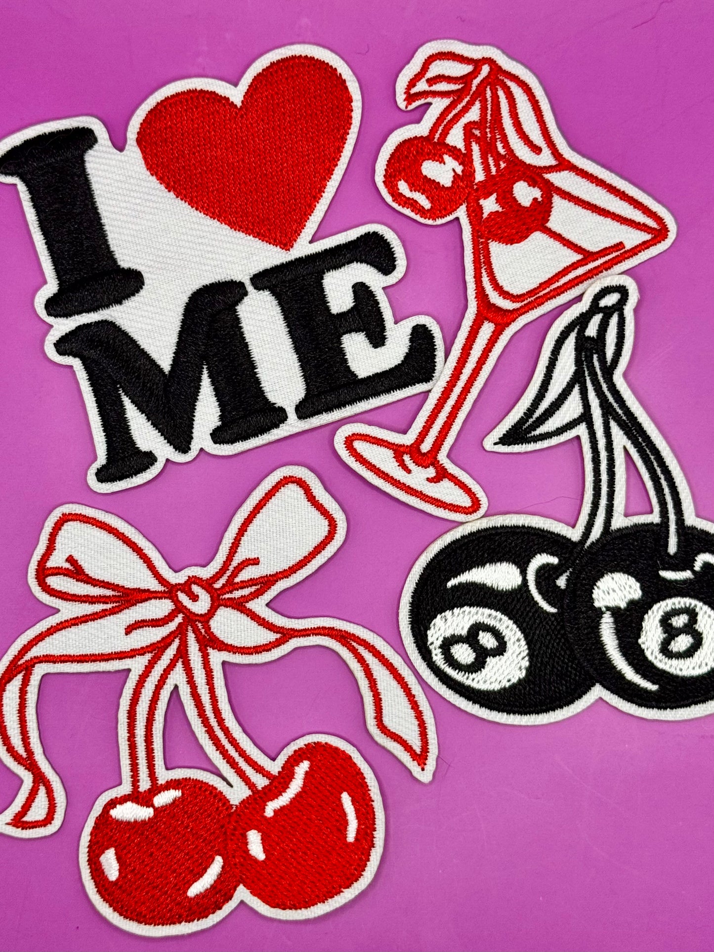 I <3 Me Embroidered Patch