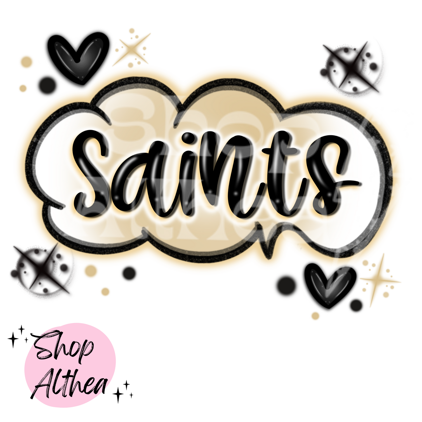 Sublimation Transfer - TEAM NAMES AIRBRUSH