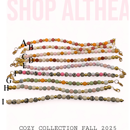 Hat Chains - Gemstone and Matte Bead Assortment