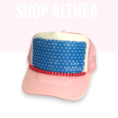 Blue Distressed Stars - Sublimation Transfer