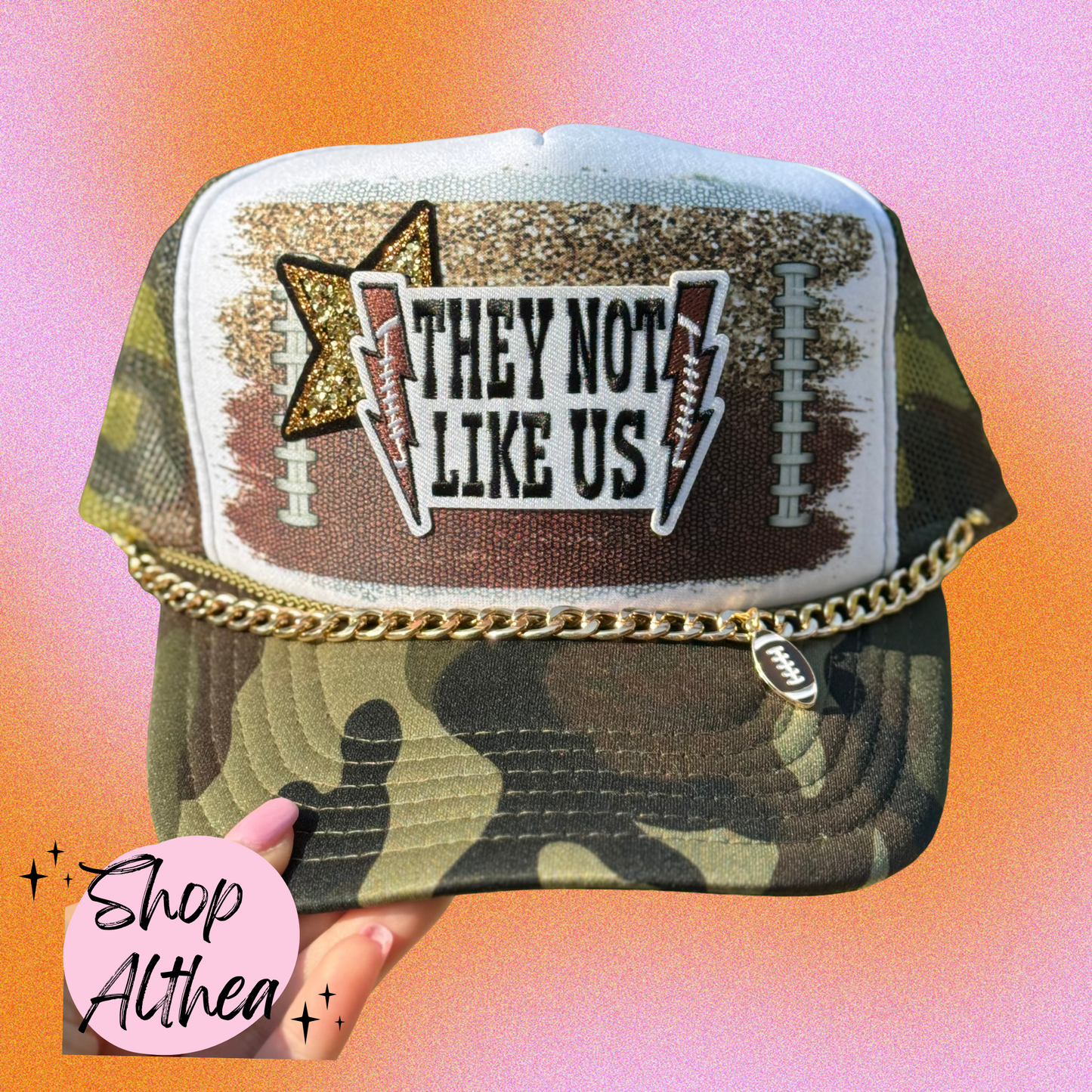 "They Not Like Us" Embroidered Patch