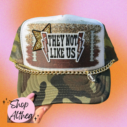 "They Not Like Us" Embroidered Patch