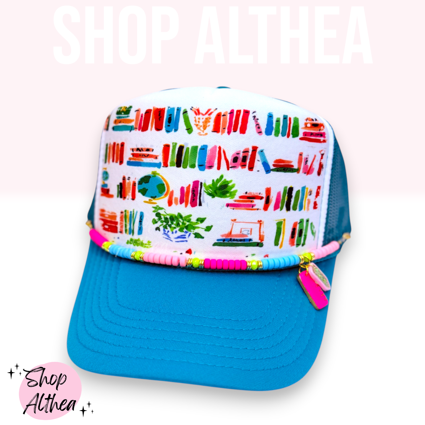 Bookshelf Watercolor - Sublimation Transfer