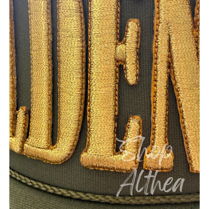 GOLDEN Embroidered Puff Transfer