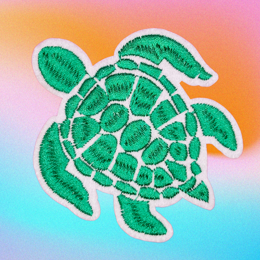 Sea Turtle Embroidered Patch