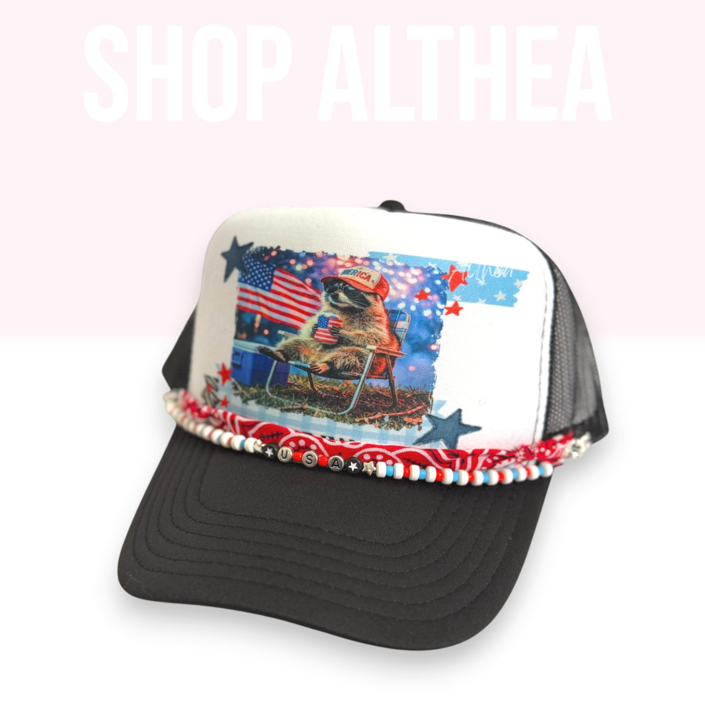 'Merica Raccoon - Sublimation Transfer