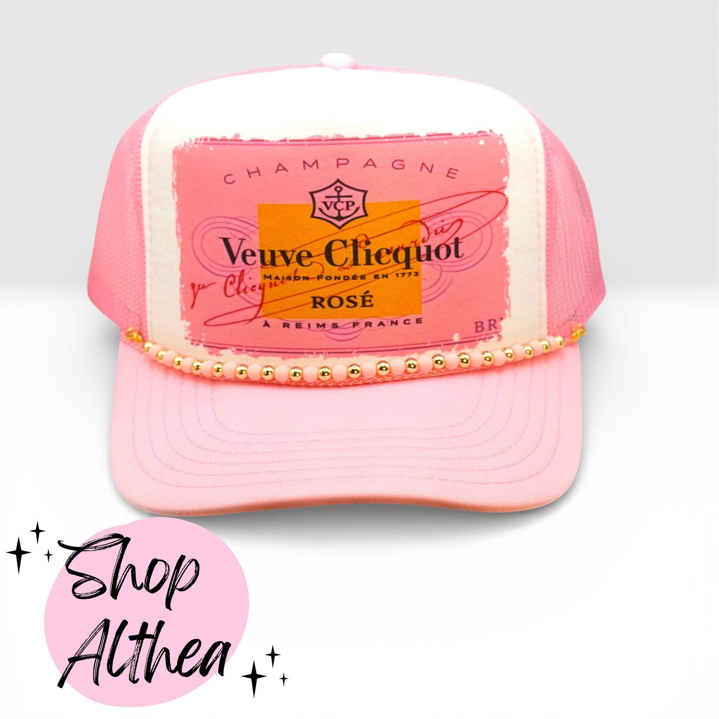 Rose Pink Trucker Hat