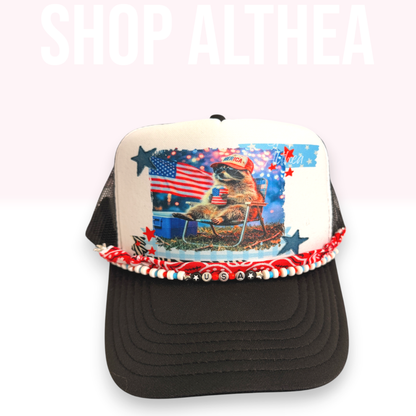 'Merica Raccoon - Sublimation Transfer