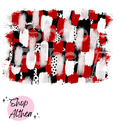 Sublimation Transfer - Team Color Brushstroke Backgrounds