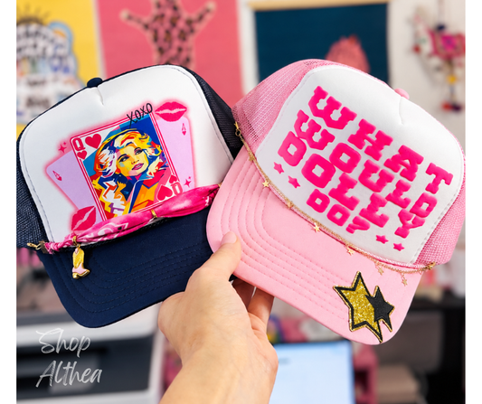 What Would Dolly Do Trucker Hat