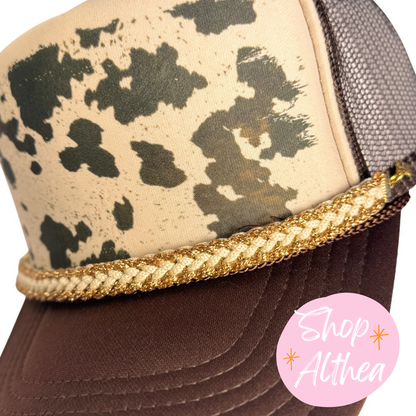 Sublimation Transfer - Cowhide Texture Pattern