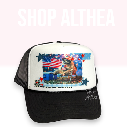 'Merica Raccoon - Sublimation Transfer