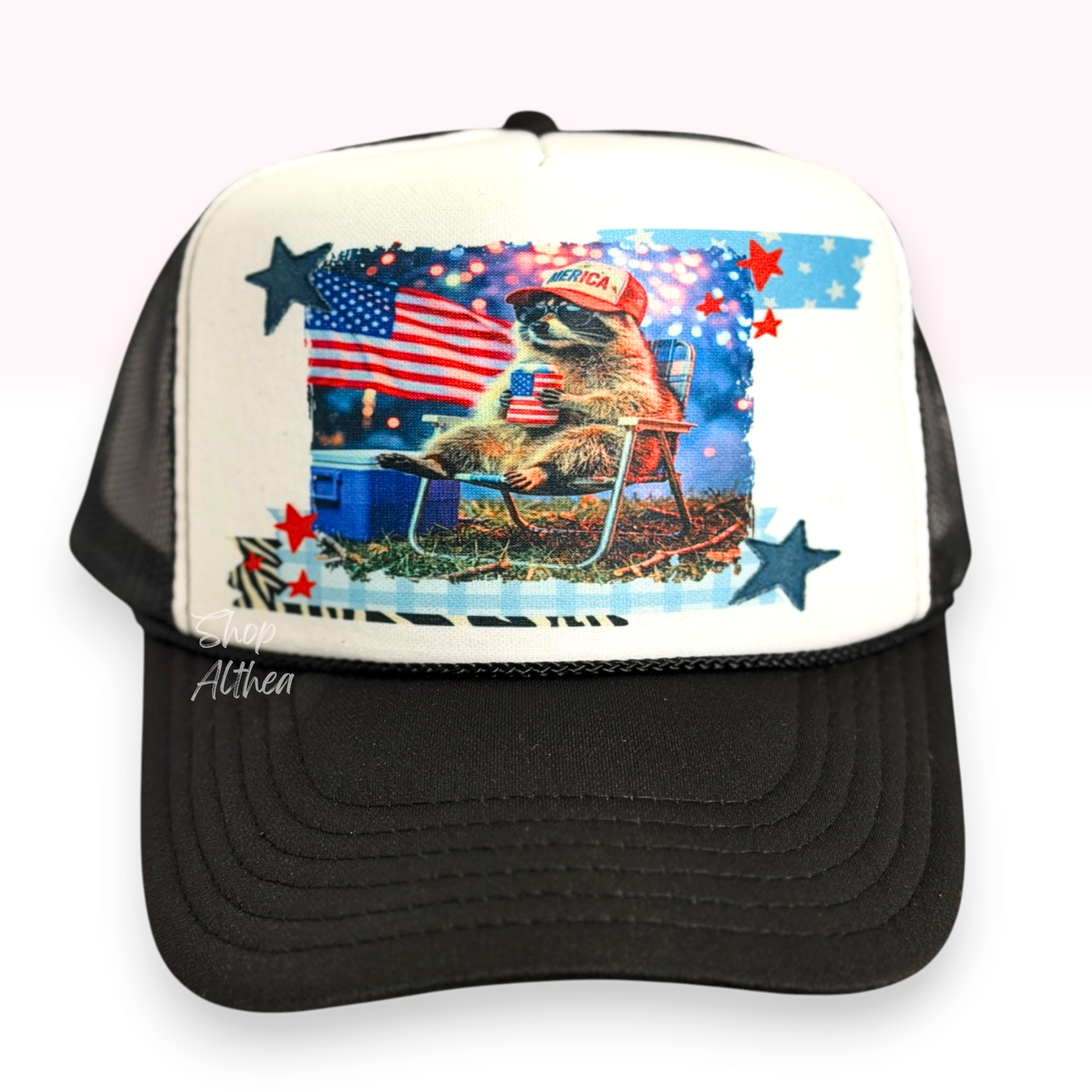 'Merica Raccoon - Sublimation Transfer