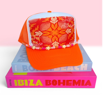 Pink & Orange Boho Pattern - Sublimation Pattern