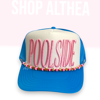 POOLSIDE - Puff Embroidered Transfer