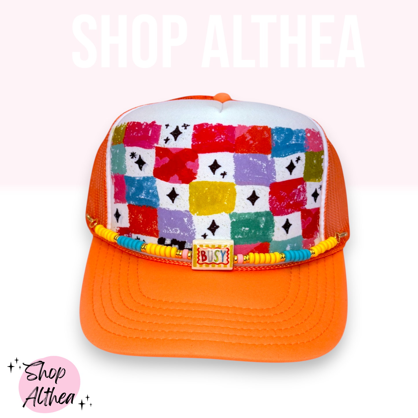 Colorful Dopamine Checkered   - Sublimation Transfer