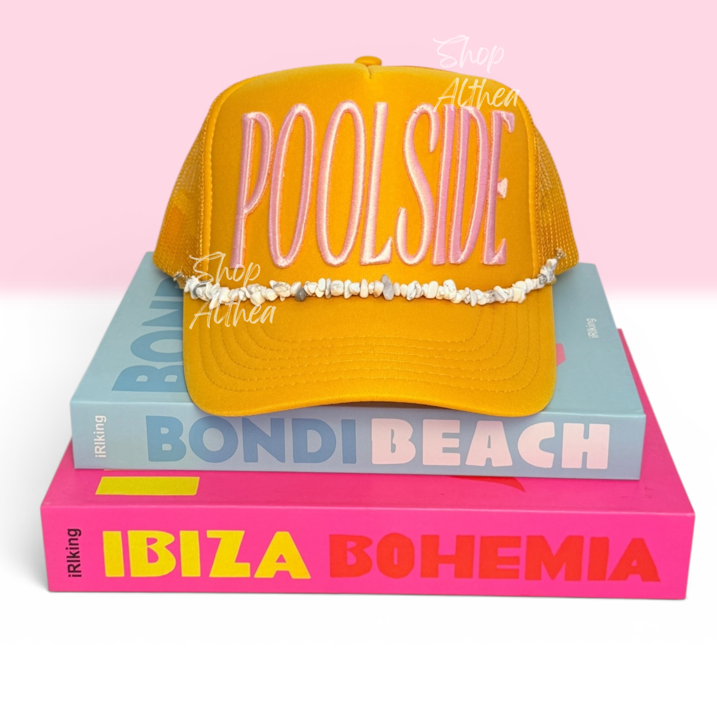 POOLSIDE - Puff Embroidered Transfer