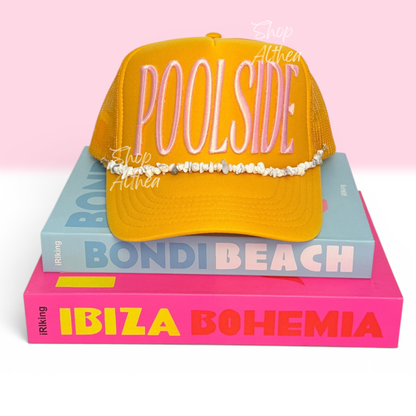 POOLSIDE - Puff Embroidered Transfer