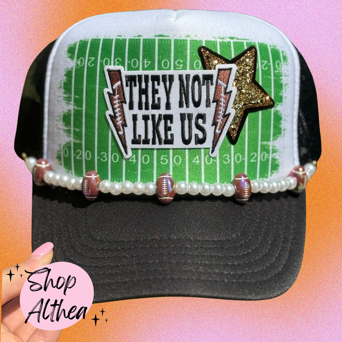 "They Not Like Us" Embroidered Patch