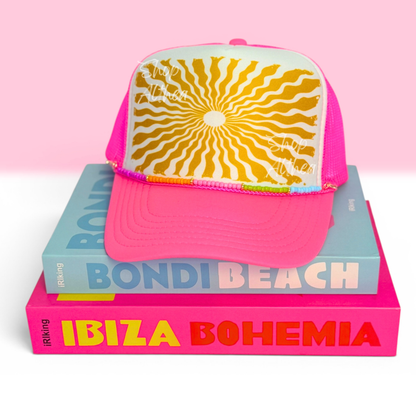 Yellow Boho Sun - Sublimation Transfer