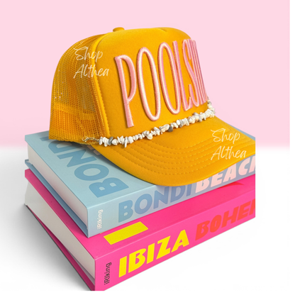 POOLSIDE - Puff Embroidered Transfer