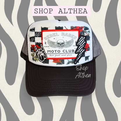 Sublimation Transfer - Barbwire Roses & Checker