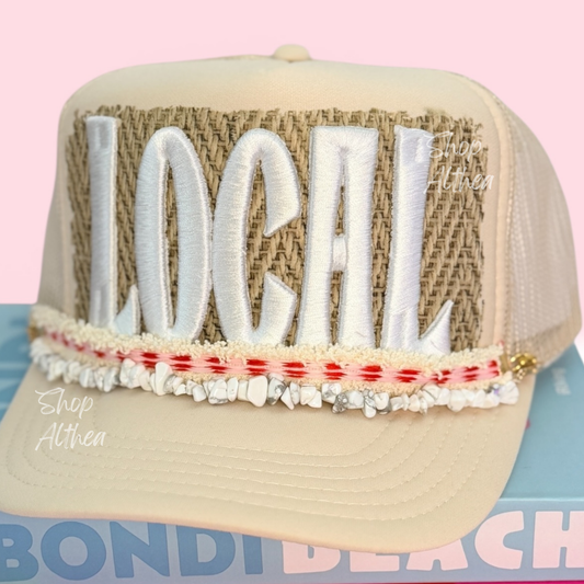 LOCAL - Puff Embroidered Transfer