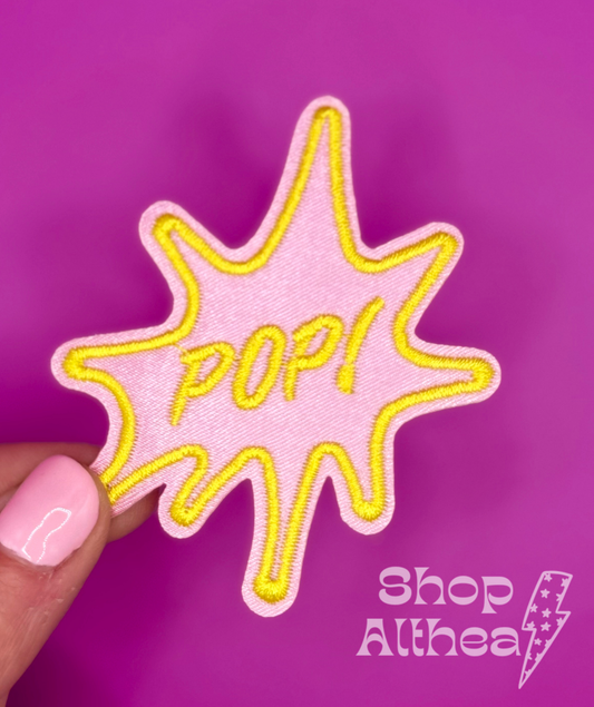 POP! Embroidered Patch