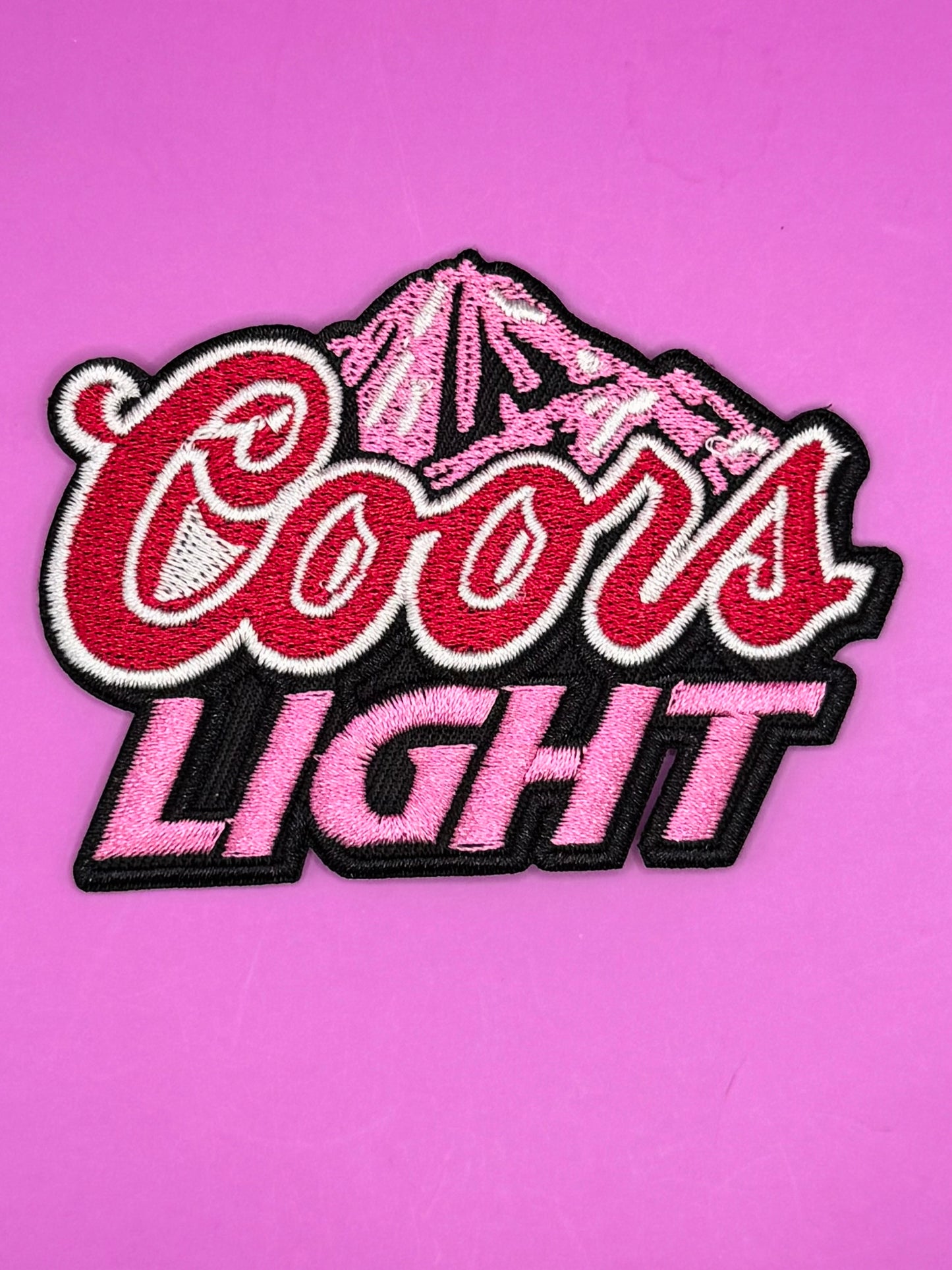 "Coors Light" Embroidered Patch