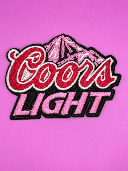 "Coors Light" Embroidered Patch