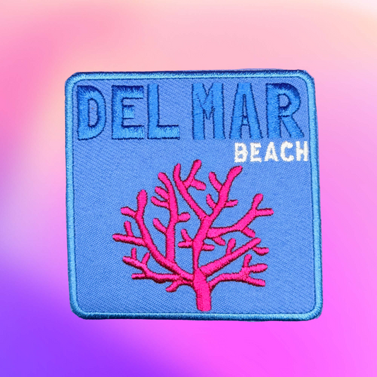 "Del Mar Beach" Embroidered Patch (Althea Exclusive)