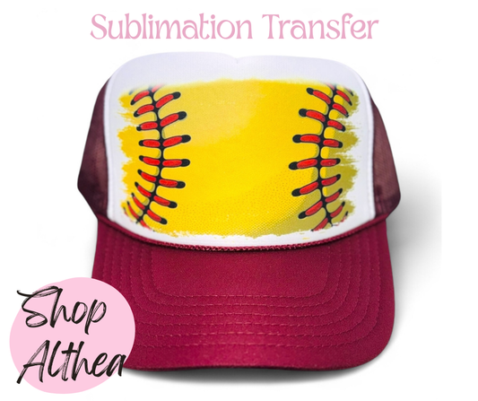 Sublimation Transfer - Softball