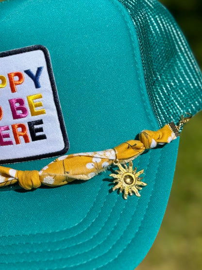 “Happy To Be Here” Trucker Hat
