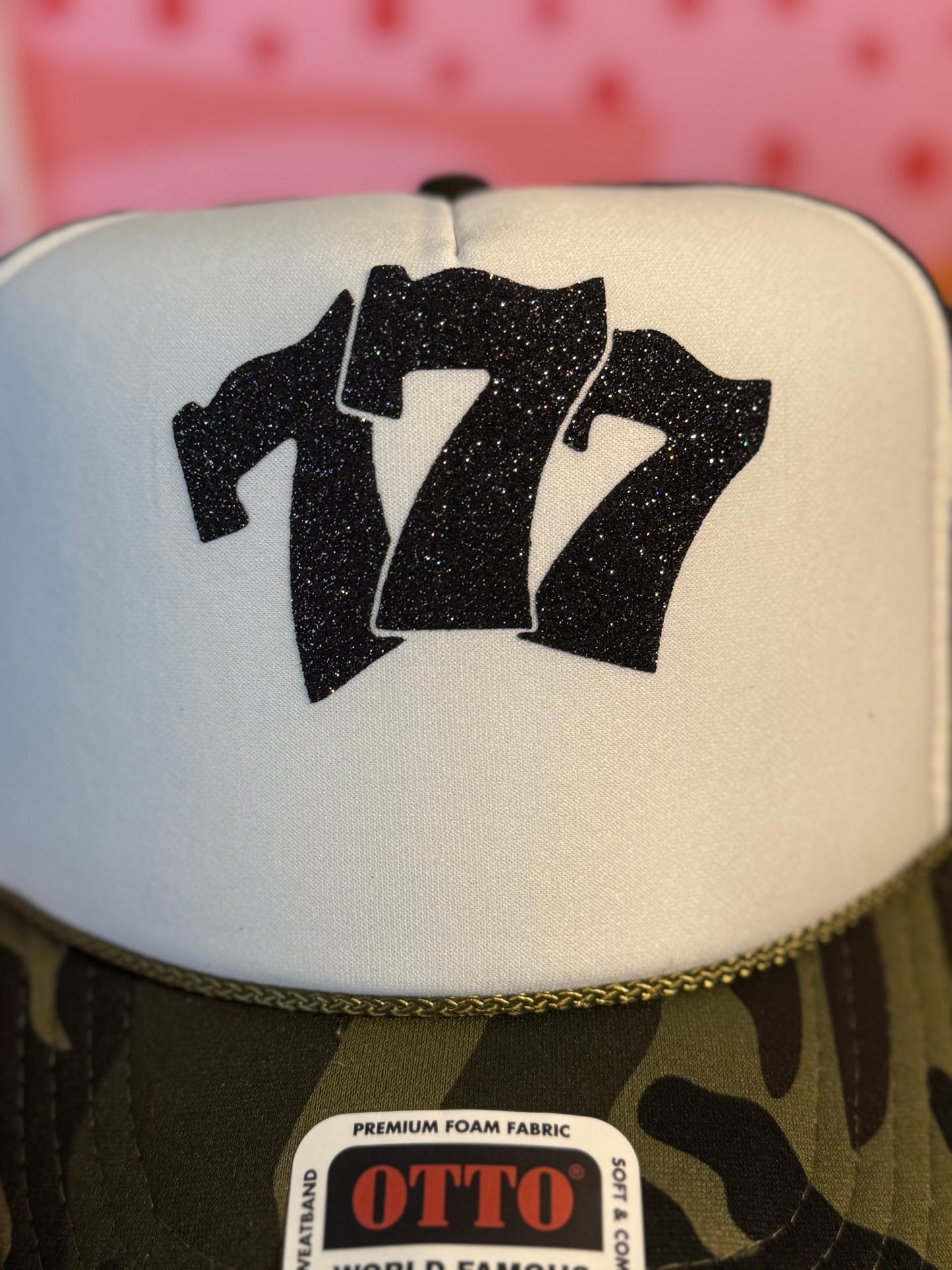 MINI - "777" Glitter HTV Transfer