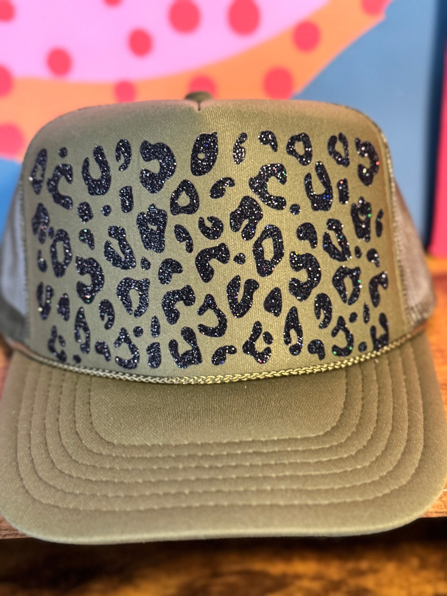 Glitter Cheetah Transfers