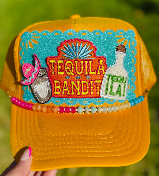 "Tequila Bandit" Golden Trucker Hat