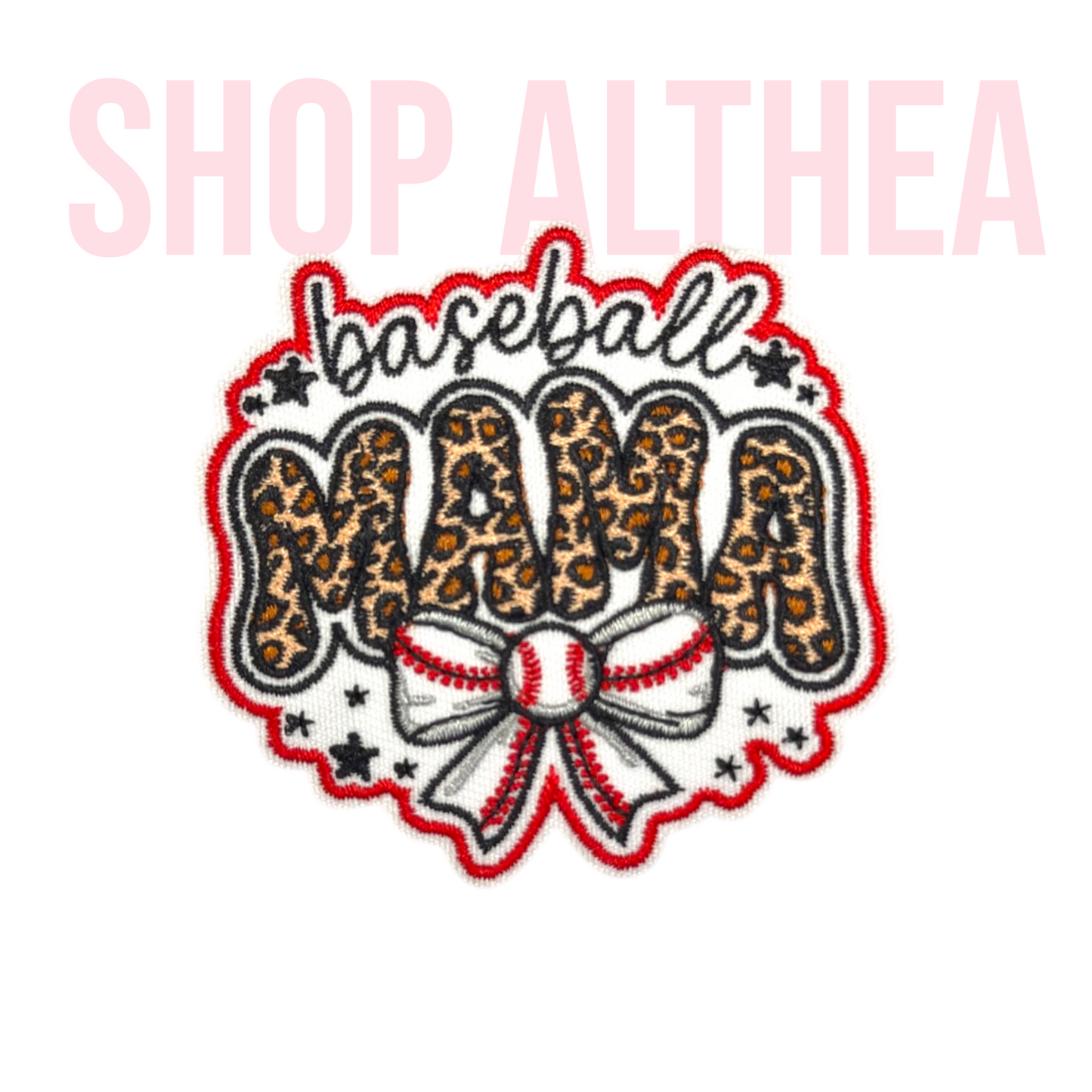Baseball MAMA - Embroidered Patch