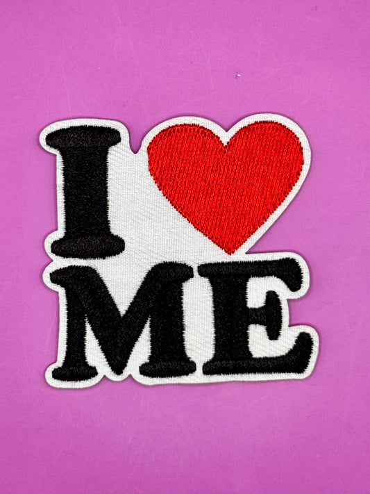 I <3 Me Embroidered Patch