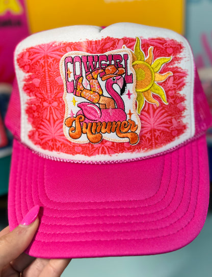 "Cowgirl Summer" Embroidered Patch