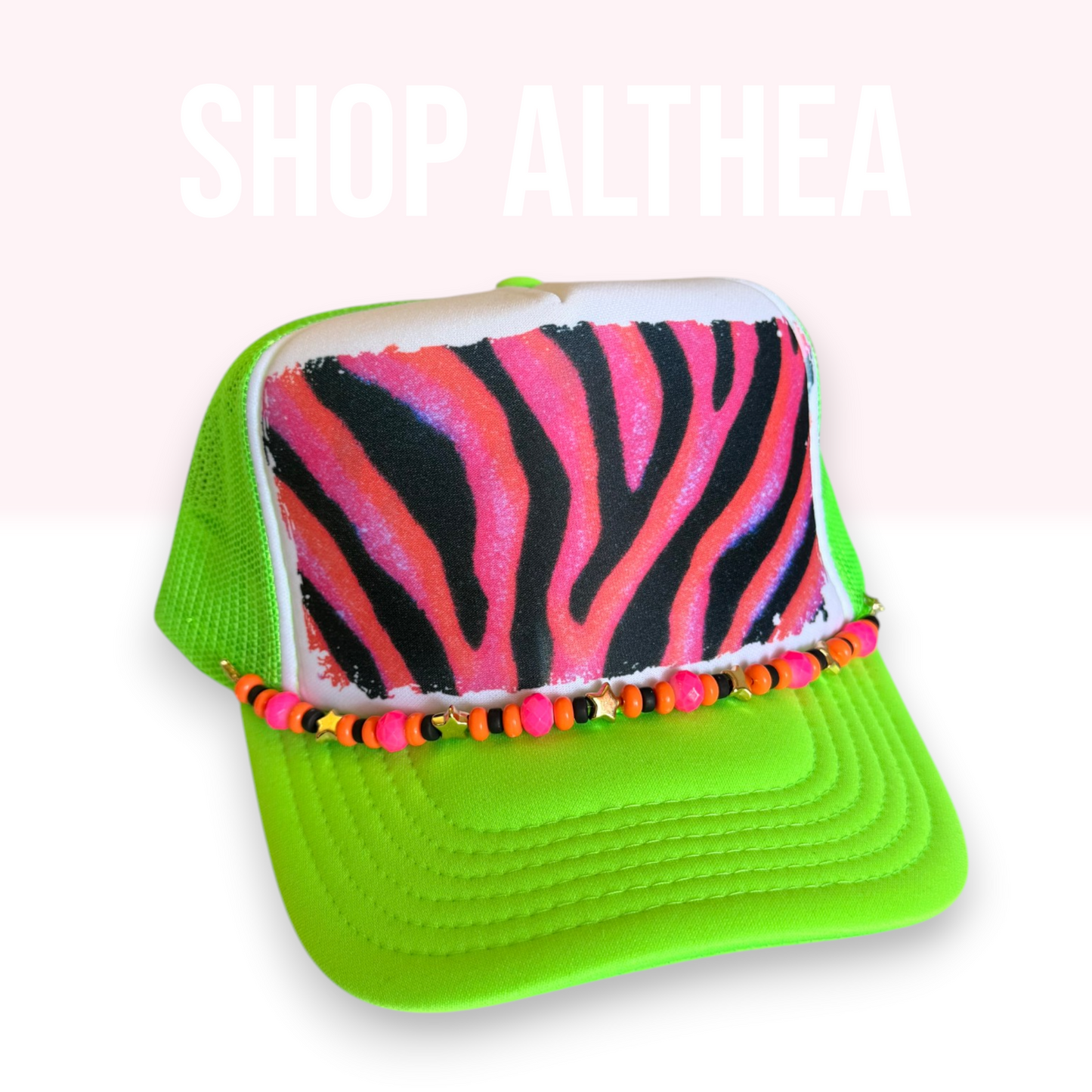 Neon Pink Zebra Print - Sublimation Transfer