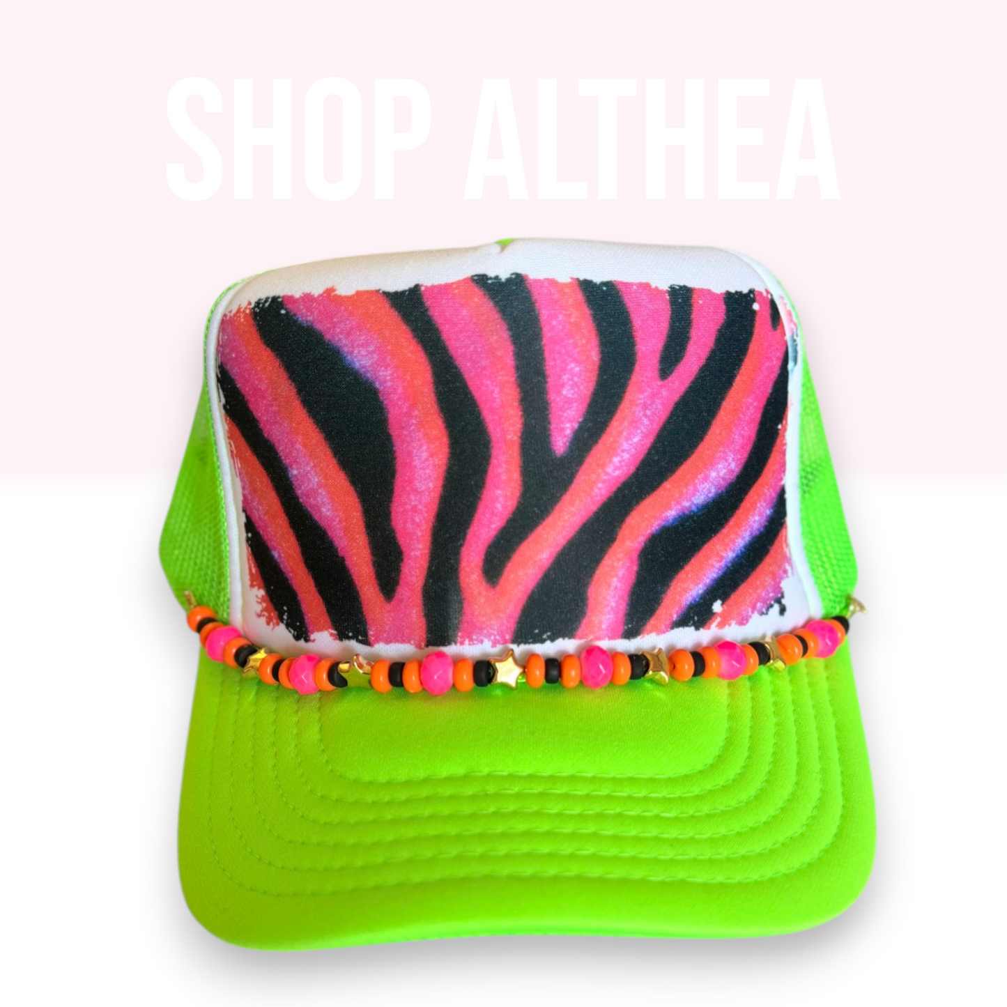 Neon Pink Zebra Print - Sublimation Transfer